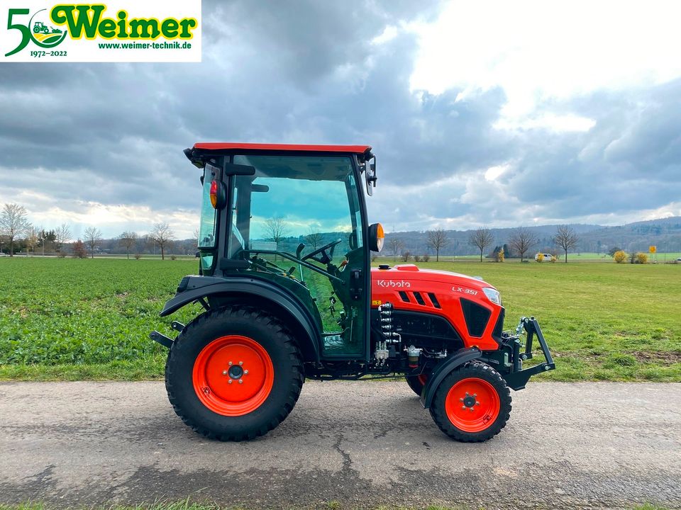 KUBOTA LX 351 CAB Kommunaltraktor Schlepper Kabine #161527 in Lollar