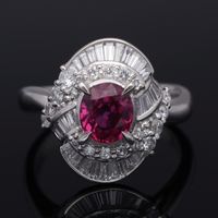 Ballerina Ring natürlicher Rubin 1.21 ct mit 0.7 ct Diamanten Obervieland - Habenhausen Vorschau