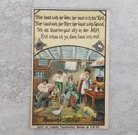 Postkarte 1915 ungelaufen Hier laust sich der Vater Thüringen - Rudolstadt Vorschau