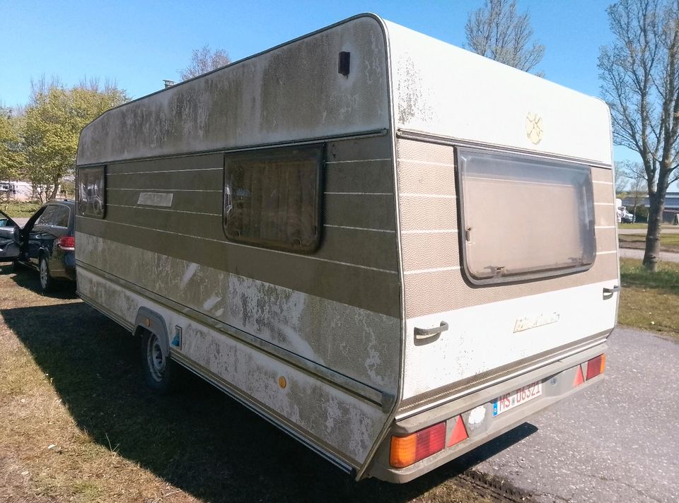 HYMER Eriba Nova 521 Wohnwagen 5 Personen mit Papieren fahrbereit in Roxel