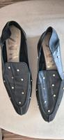 Leder -Slipper mit Nieten Bergedorf - Hamburg Lohbrügge Vorschau