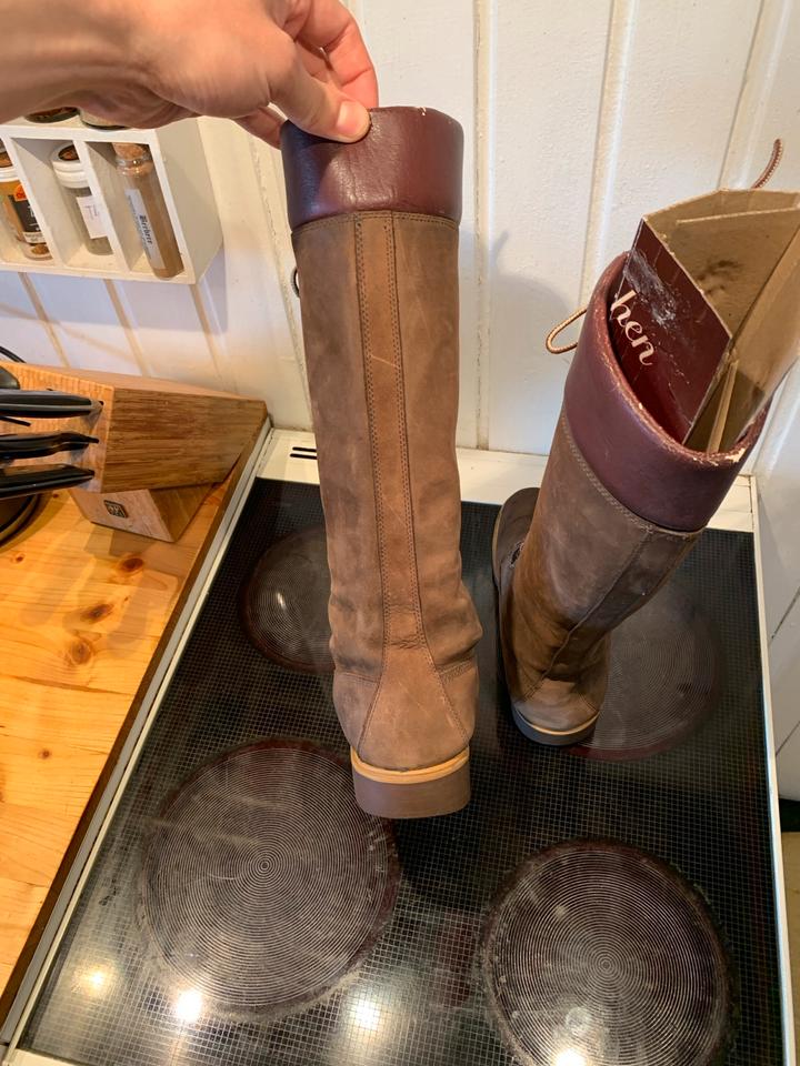 Timberland Schnürstiefel 39 14 inch WP B braun Leder in Hamburg