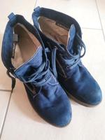 Schuh Stiefeletten Marco Tozzi Schnürer mit Keilabsatz Bayern - Geisenhausen Vorschau