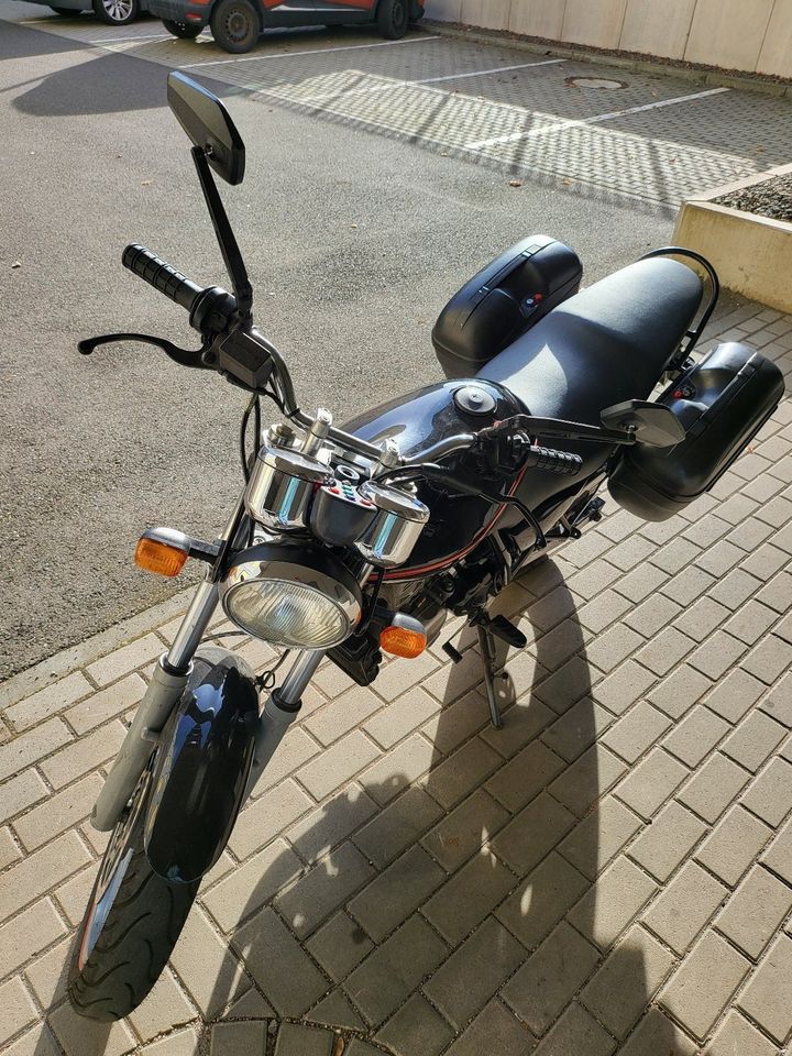 MZ RT 125 von 2002 in Gotha