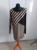 *NEU* takko long Shirt Tunika Pullover braun schwarz Streifen 42 Hessen - Fulda Vorschau