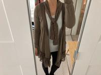 Linea Tesini by Heine Cardigan/Jacke/Bluse Gr. 36 braun - Viskose Niedersachsen - Gehrde Vorschau