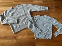 H&M*Only*2 Pullover Set*hellgrau*blaugrau*XS/ S* Bayern - Freilassing Vorschau