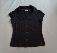 Shirt Jacke kurzarm Strukturmuster schwarz Street One Gr. 36 Nordrhein-Westfalen - Bocholt Vorschau