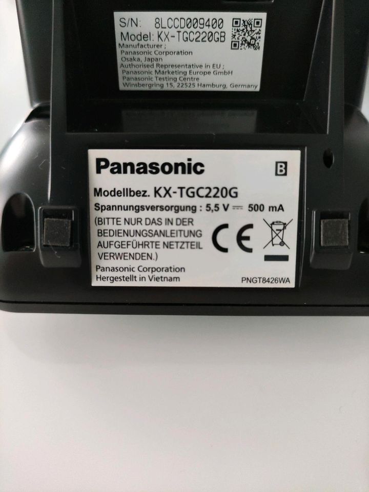 Schnurlos Telefon Panasonic KX-TGC220G in Mönchengladbach