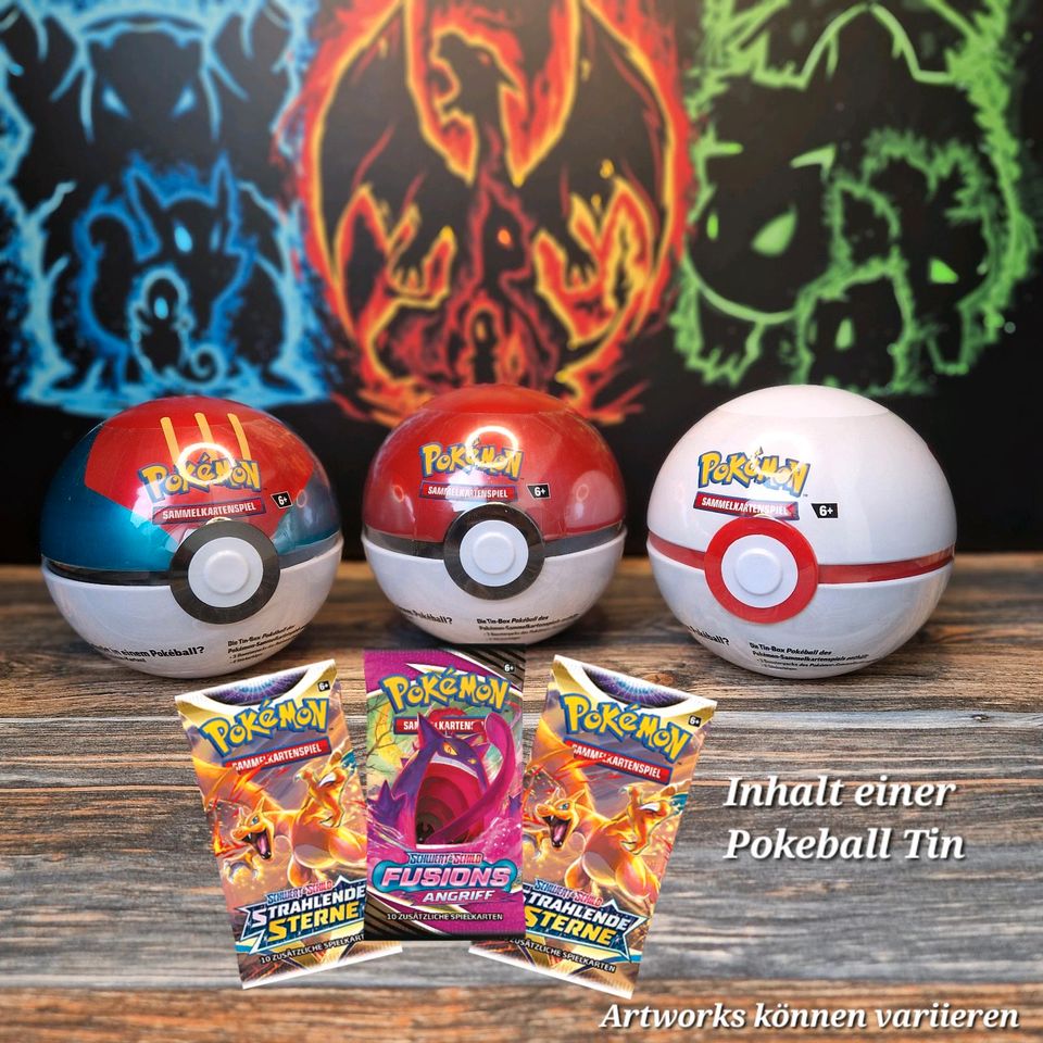 Pokemon Pokeball Tin Herbst 2023 Deutsch und original verpackt in Tönisvorst