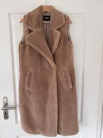 Only Teddyweste Mantel Jacke Weste beige braun Niedersachsen - Northeim Vorschau