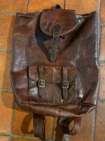 Echt Vintage Leder Rucksack braun, dunkelbraun, Alpha Nordfriesland - Langenhorn Vorschau