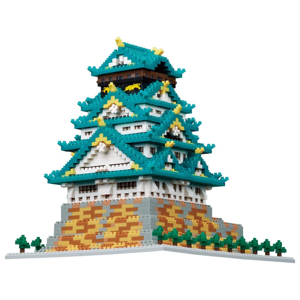 Kawada Nanoblock Osaka Castle Deluxe Edition aus Japan! in Hamburg