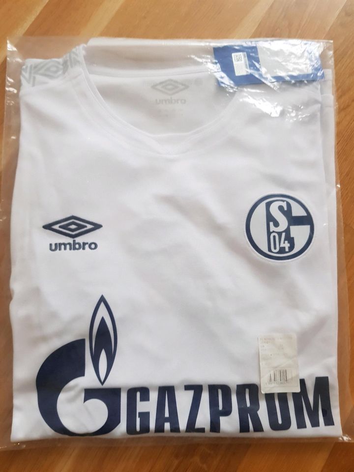 UMBRO Schalke 04 Away Trikot 2019/2020 Gr. M Herren weiß in Berlin