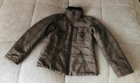 Esprit Jacke mit hohem Kragen Gr 38 silbergrau/braun Thüringen - Riethnordhausen Vorschau