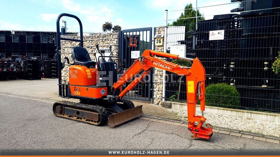 Minibagger Hitachi ZX 10U – 2 YSR MS01 nur 466 Bh 1110 Kg in Hagen