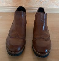 Schuhe Stiefeletten Leder braun Gr.38 sehr gut erhalten Nordrhein-Westfalen - Ense Vorschau