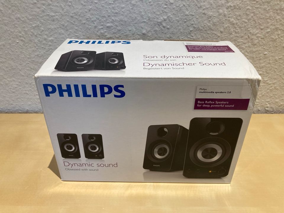Philips Multimedia Lautsprecher 2.0 in Stollberg