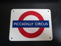Emaille Schild England Piccadilly Circus Nordrhein-Westfalen - Herten Vorschau