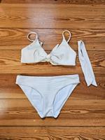 Hunkemöller Bikini gerippt weiß S/M Kiel - Ravensberg-Brunswik-Düsternbrook Vorschau