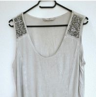 Tredy Top hellgrau 42/44  Longtop Pailletten Top XL/XXL Baden-Württemberg - Eislingen (Fils) Vorschau