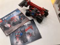 Lego Technik Bagger Baustelle rot Geländefahrzeug Feldmoching-Hasenbergl - Feldmoching Vorschau