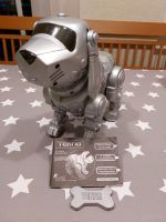 TEKNO ROBOTER HUND WELPE 25cm  Silber Niedersachsen - Westoverledingen Vorschau