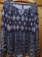 SOYCONCEPT Bluse/Tunika Gr. XL in lila gemustert Hessen - Hasselroth Vorschau