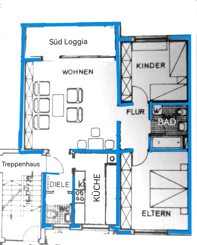 3 Zimmer Wohnung  PROVISIONSFREI sofort beziehbar, von Privat in Bamberg