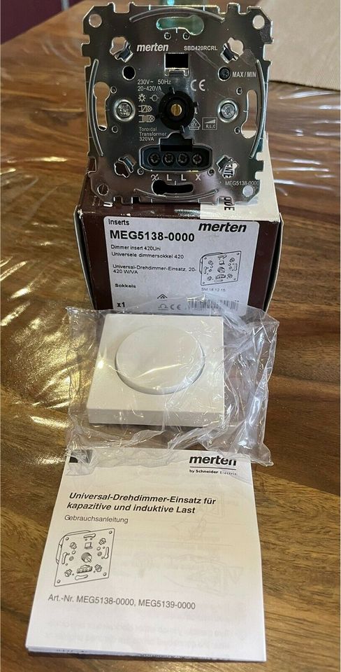 NEU Dimmer Merten MEG5138 in Namborn