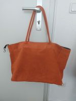 Tasche shopper Leder orange Harburg - Hamburg Marmstorf Vorschau