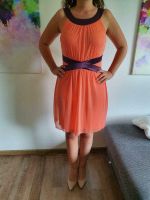 Cocktailkleid M Colorblocking Orange Lila 38 Bayern - Altdorf bei Nürnberg Vorschau