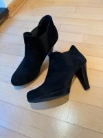 Paul Green Stiefelette schwarz Velour 5,5 (38,5) Wandsbek - Hamburg Marienthal Vorschau