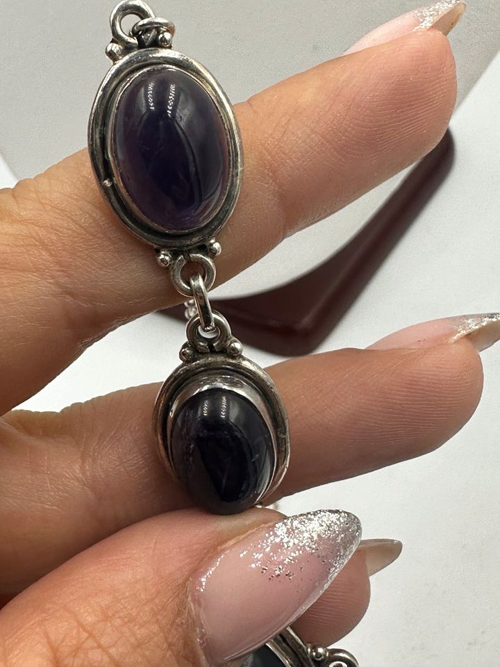 Vintage Amethyst Collier Silber 925 in Berlin