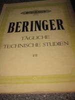 Beringer Tägliche technische Studien I /  von 1967 DDR Sachsen - Burgstädt Vorschau
