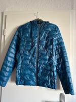 Blaue Herbstjacke Kapuze Daunen gr 40/42 Niedersachsen - Bad Harzburg Vorschau