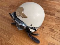 Roller Moped Motorradhelm DDR Simson, MZ, Vespa Brille Gr. 57 Rheinland-Pfalz - Mainz Vorschau