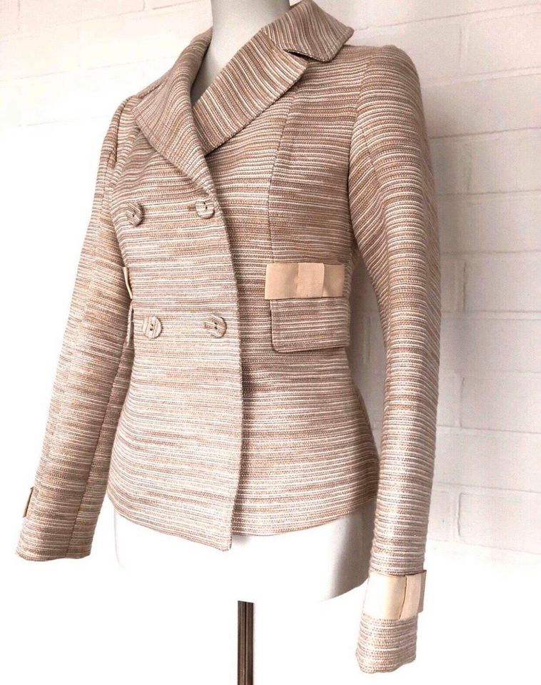 SUPERTRASH*BLAZER*JACKE*GOLD*VINTAGE LOOK*CABAN*XS*34*S*36* in Osnabrück