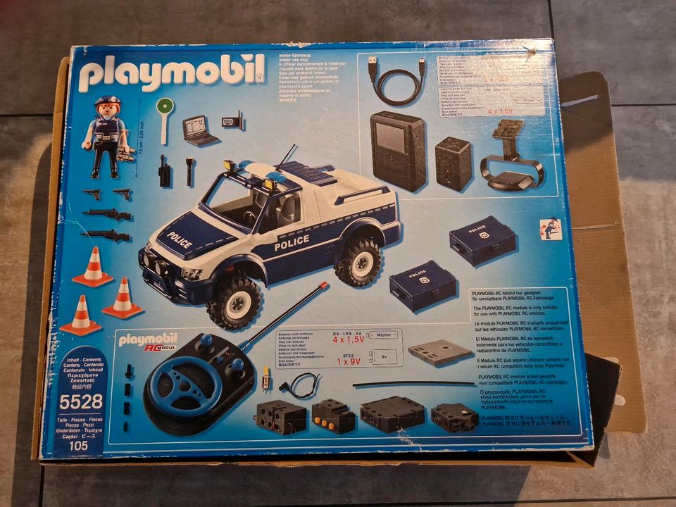 Playmobil City Action - RC-Polizeiauto mit Kamera-Set (5528) in Georgsmarienhütte