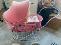 Vintage Puppenwagen Stoff: rosa Kord Sachsen-Anhalt - Stendal Vorschau