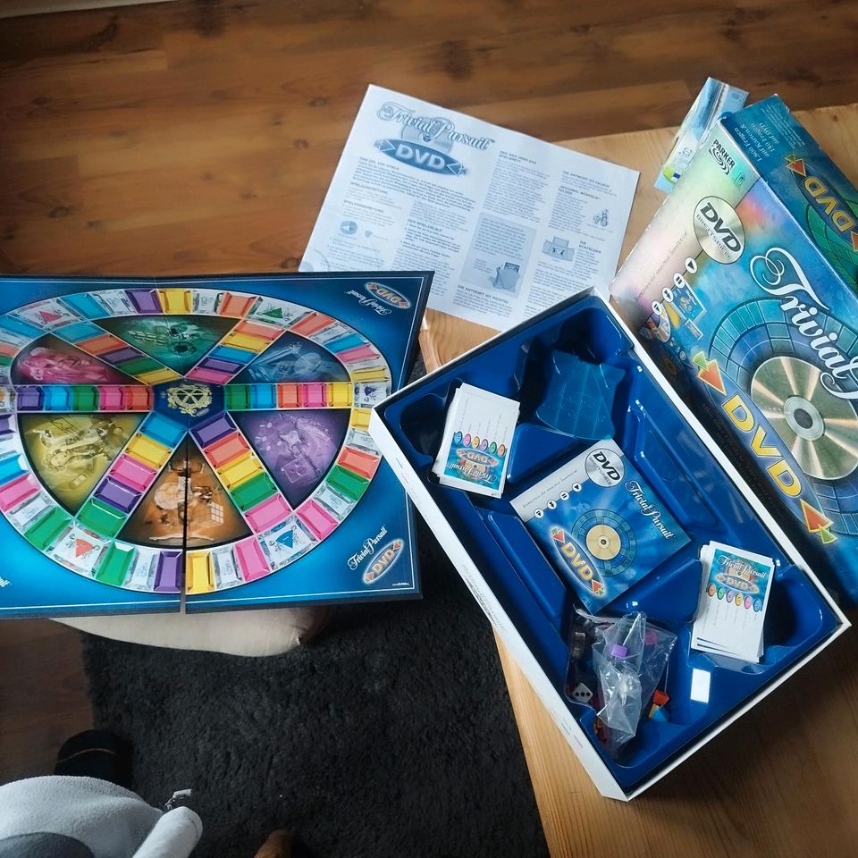 DVD Spiel Trivial Pursuit, Spiel ist wie neu in Bunde