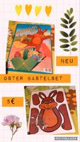 Neu ❣️ Bastelset Ostern, Osterbuch,  Kerzen Leipzig - Burghausen-Rückmarsdorf Vorschau