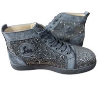 ' Neu ' Original Christian Louboutin High Top Sneaker Gr. 39 grau Niedersachsen - Wolfsburg Vorschau