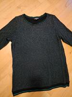 Street One dünnes  Langarmshirt Gr. 38 M schwarz glitzer Bayern - Hengersberg Vorschau