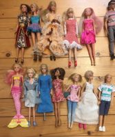 Barbie Meerjungfrau 13 Puppen mit Kleidung Schuhe Tasche Bayern - Regensburg Vorschau