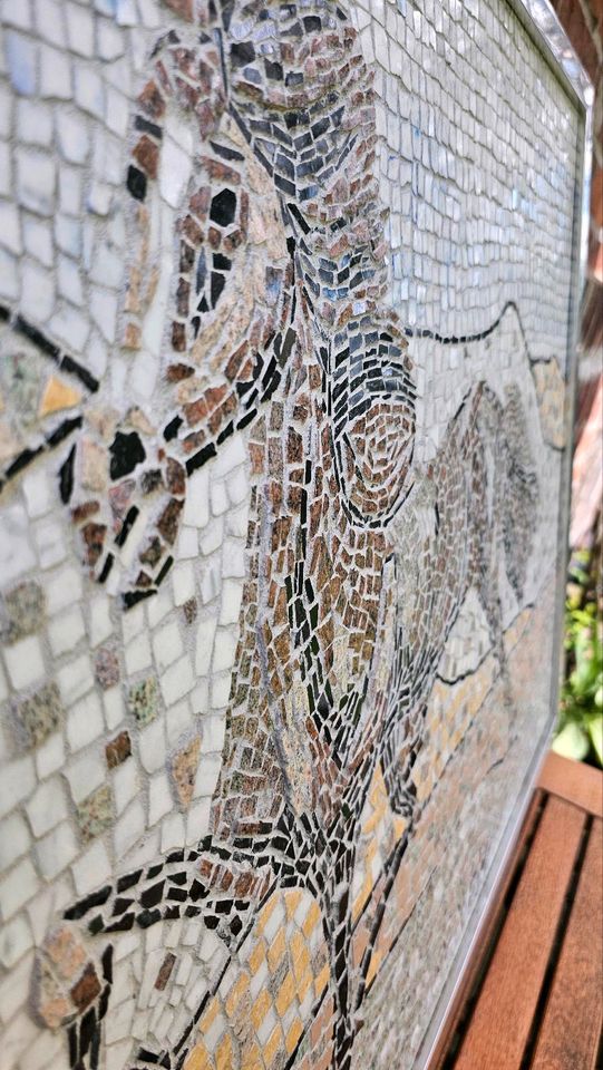 Mosaik Bild Marmor Pferd Wandbild in Kyritz