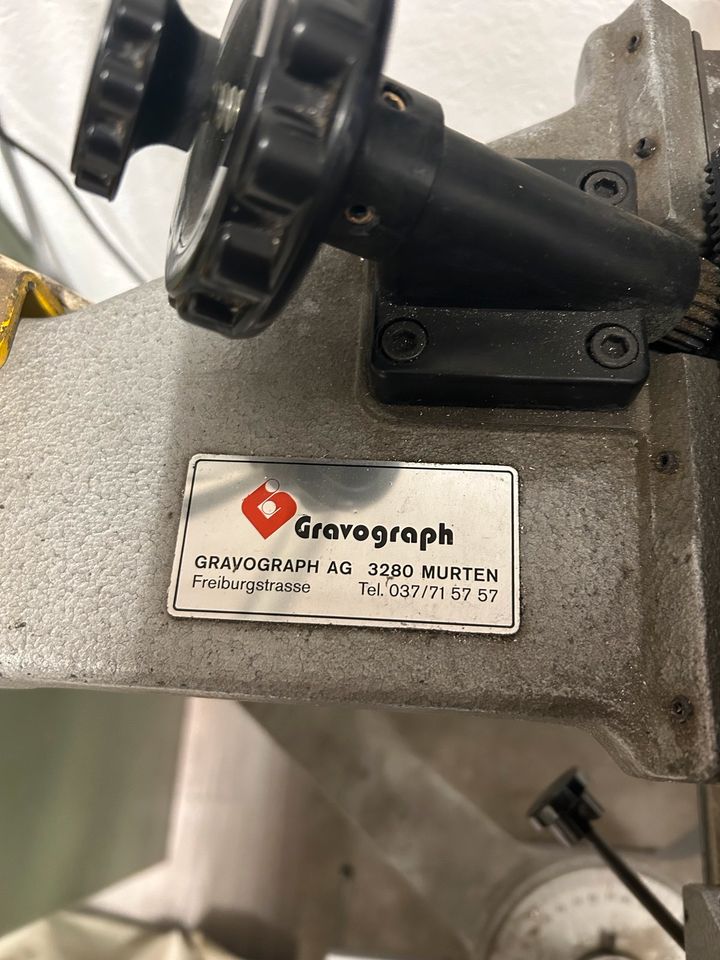 Grafograph Mod . TXL Schriftenfrässmaschine gebraucht in Kirchheim Ufr