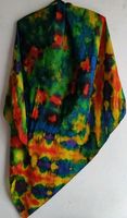 Tuch Batik handmade Goa rave hippie yoga Halstuch ethno tribal Findorff - Findorff-Bürgerweide Vorschau