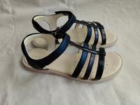 GEOX Damen Sandalen, Leder, Blau, Gr. 34, Komfort, RAR, TOP Wuppertal - Elberfeld Vorschau