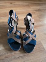 Peter Kaiser Sandalen / Sandaletten blau / braun Baden-Württemberg - Karlsruhe Vorschau